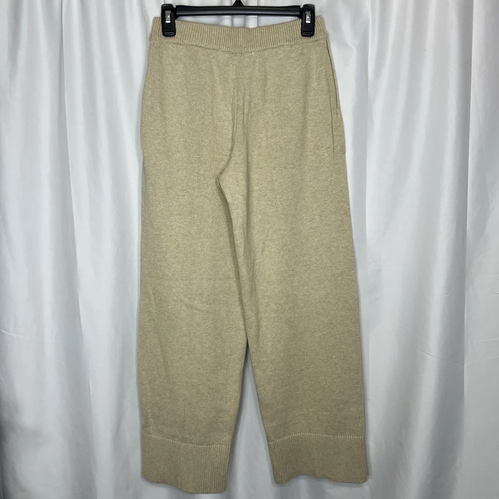 Free People Beach Solar Sweater 2 Piece Set Size S Beige Casual Comfy